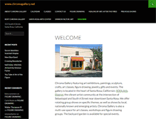 Tablet Screenshot of chromagallery.net